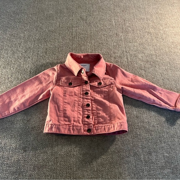 Old Navy Kids Rose Jean Jacket - Picture 1 of 3